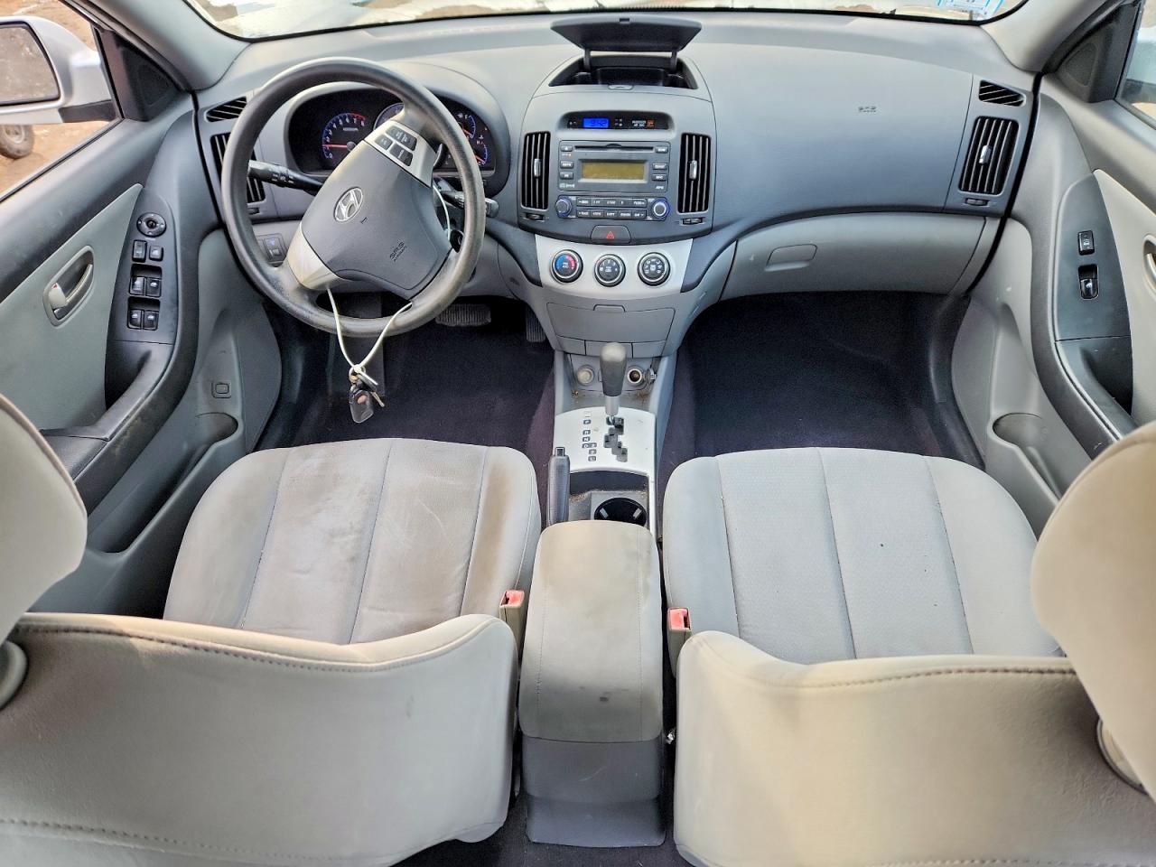 2008 Hyundai Elantra Gls Silver vin: KMHDU46D88U449790