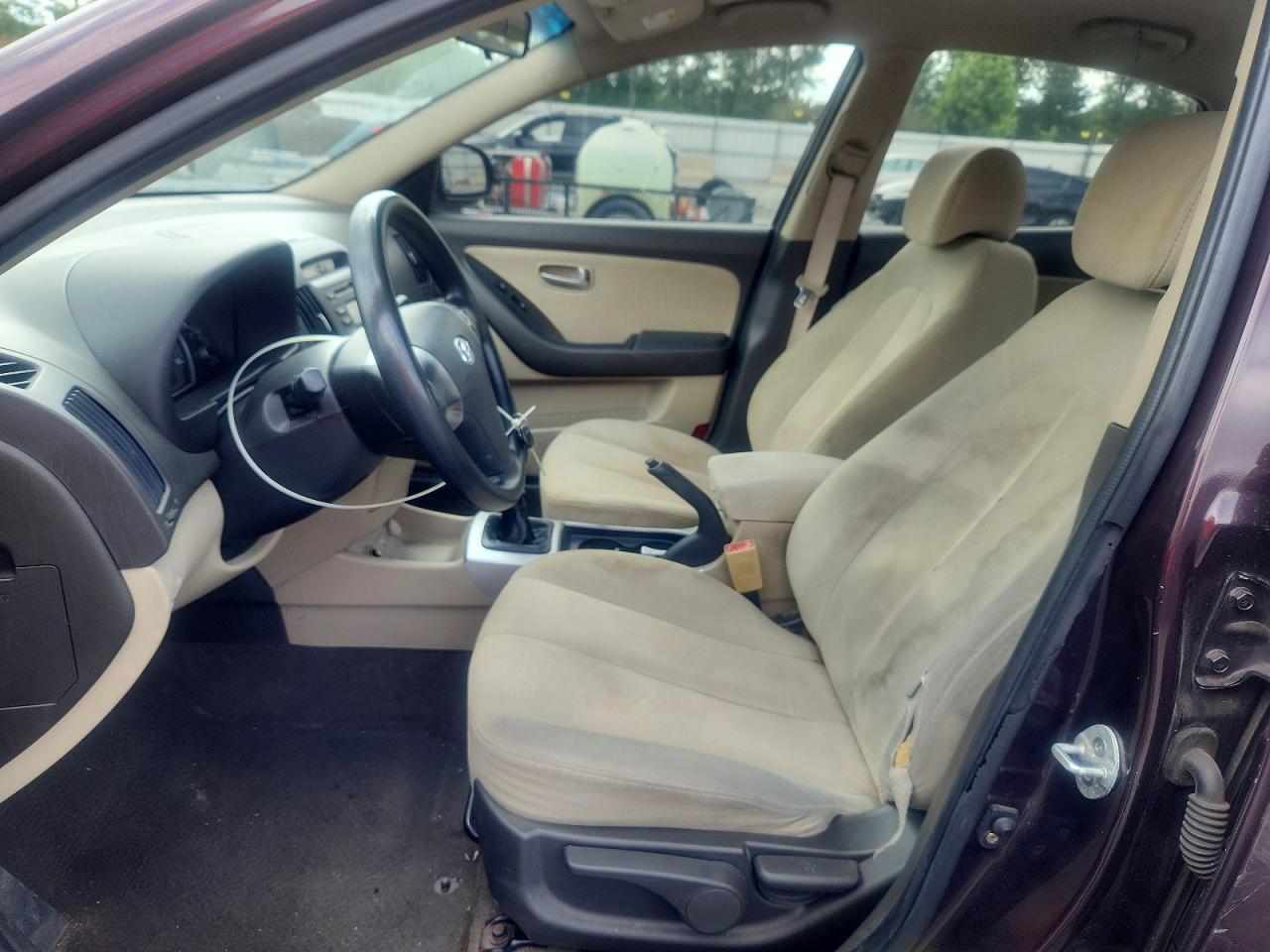 2008 Hyundai Elantra Gls Purple vin: KMHDU46D88U488685