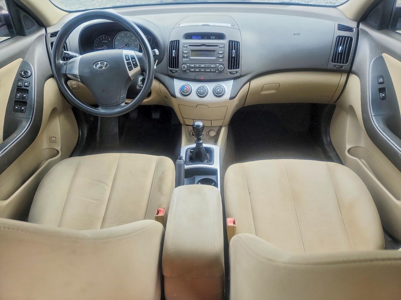 2008 Hyundai Elantra Gls Purple vin: KMHDU46D88U488685