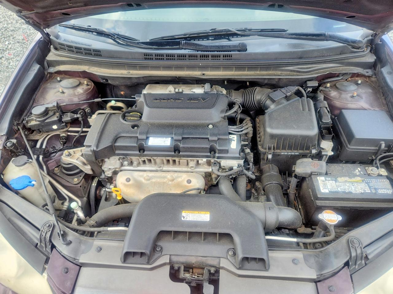 2008 Hyundai Elantra Gls Purple vin: KMHDU46D88U488685