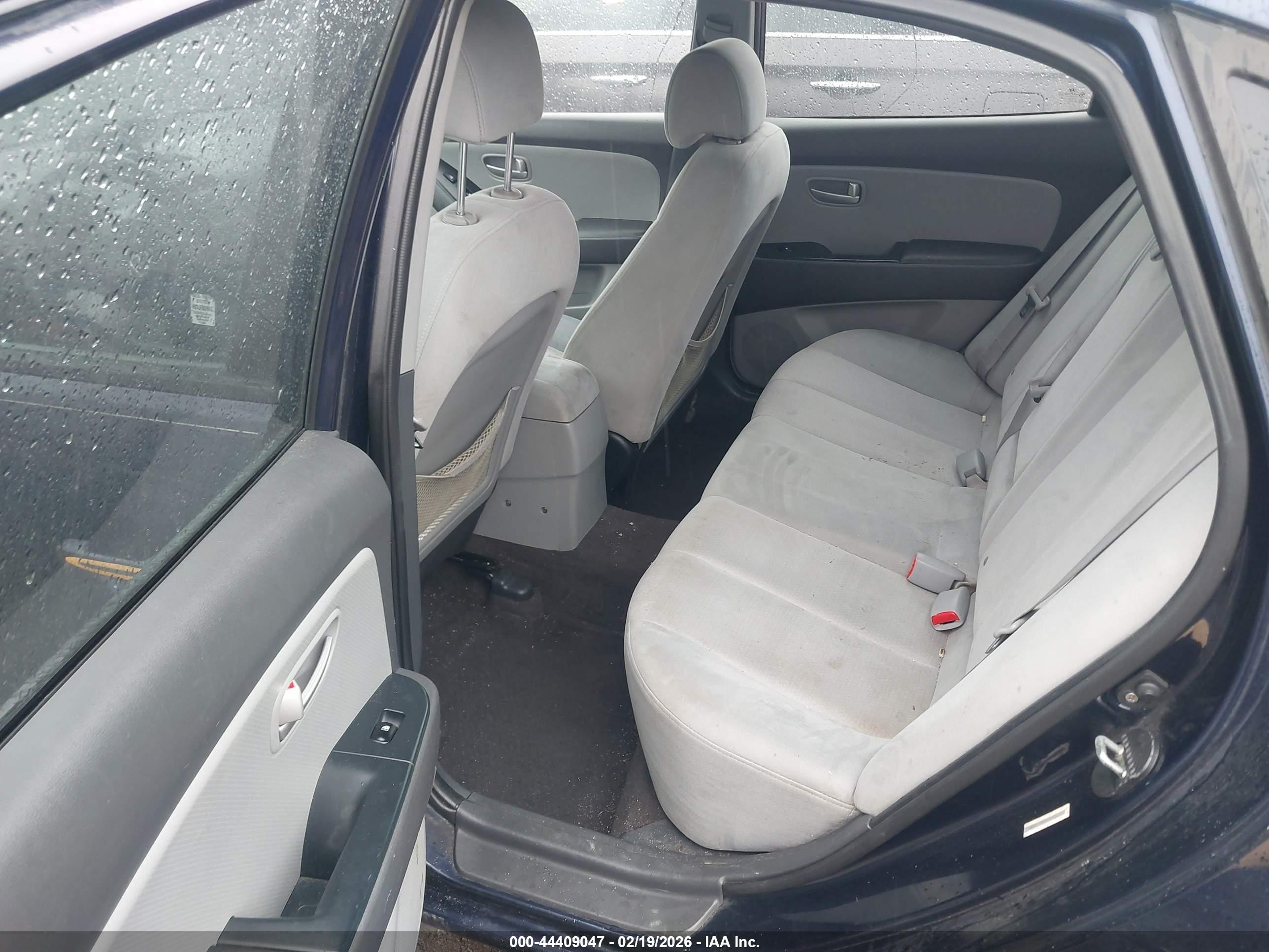 2008 Hyundai Elantra Gls/se Blue vin: KMHDU46D88U490100
