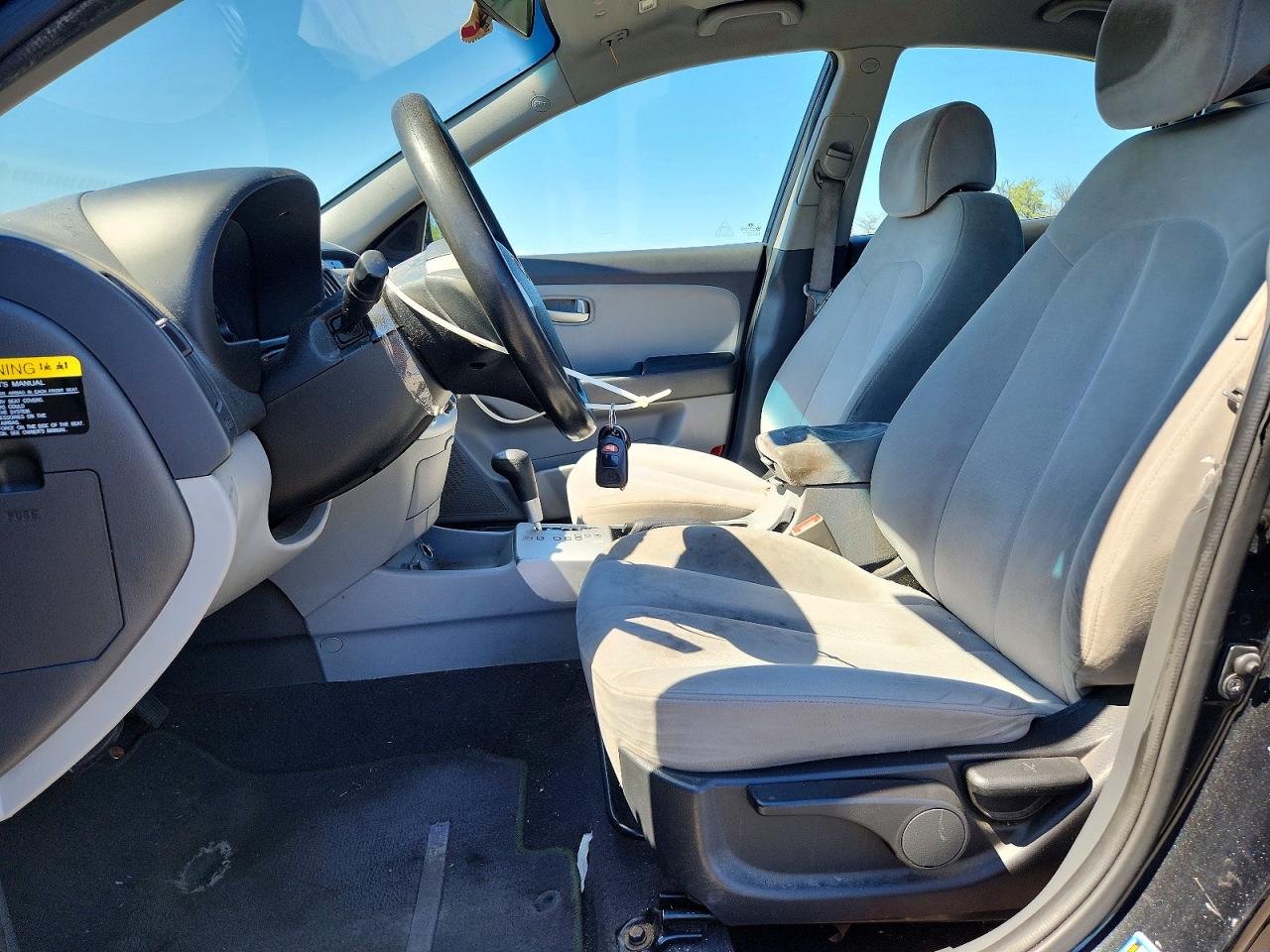 2008 Hyundai Elantra Gls Black vin: KMHDU46D88U492431