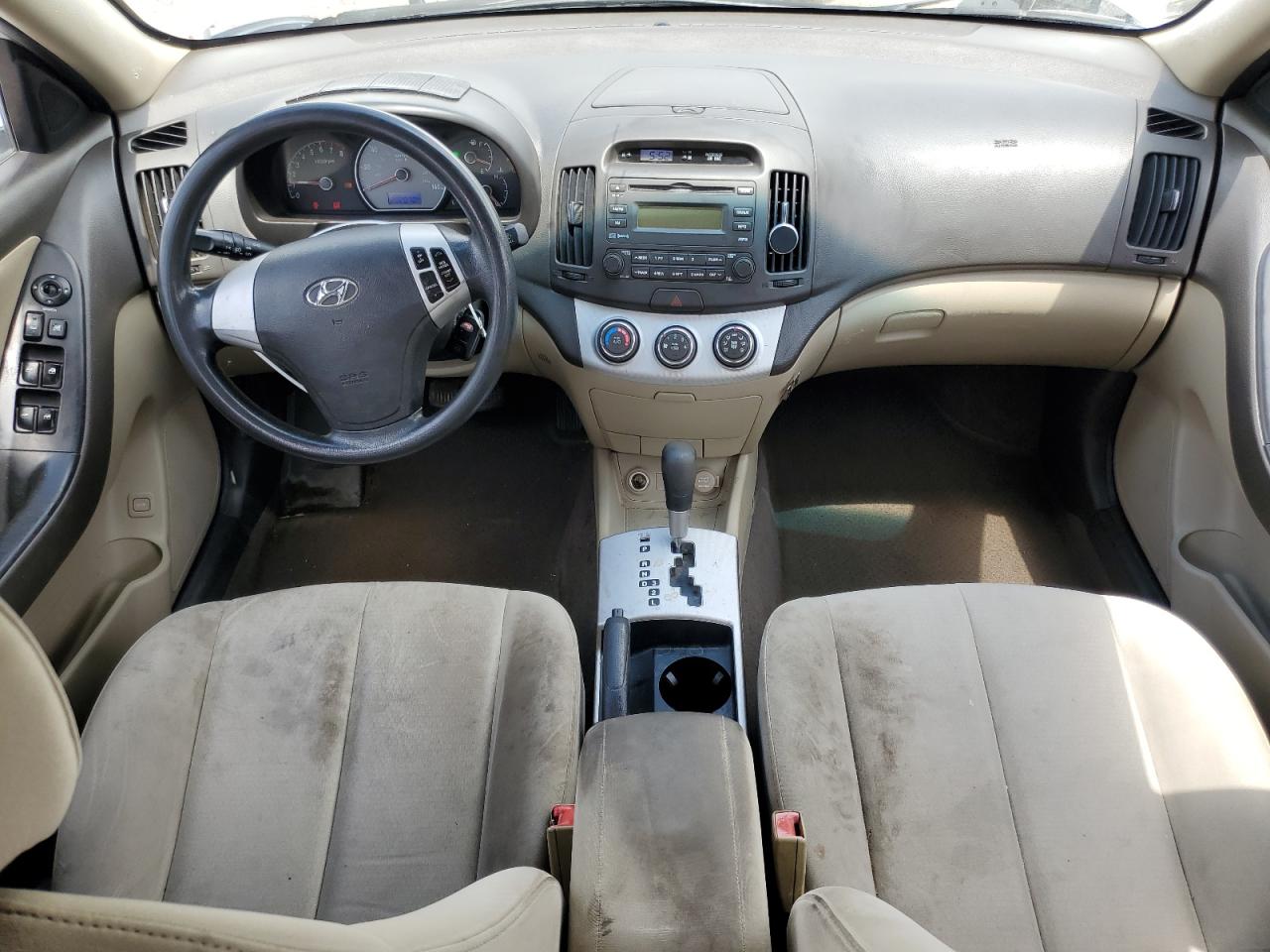 2008 Hyundai Elantra Gls White vin: KMHDU46D88U506294
