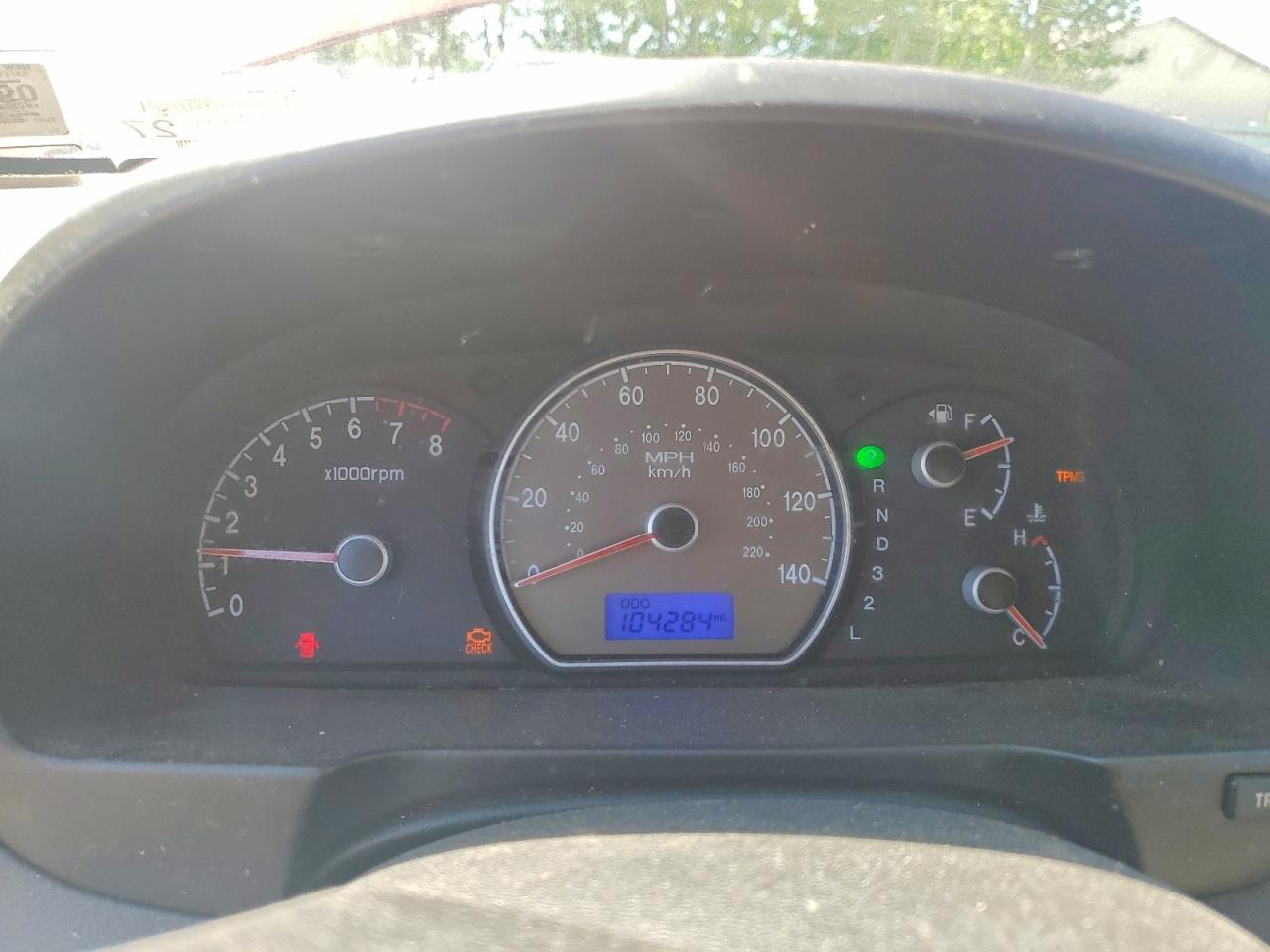 2008 Hyundai Elantra Gls Red vin: KMHDU46D88U546018