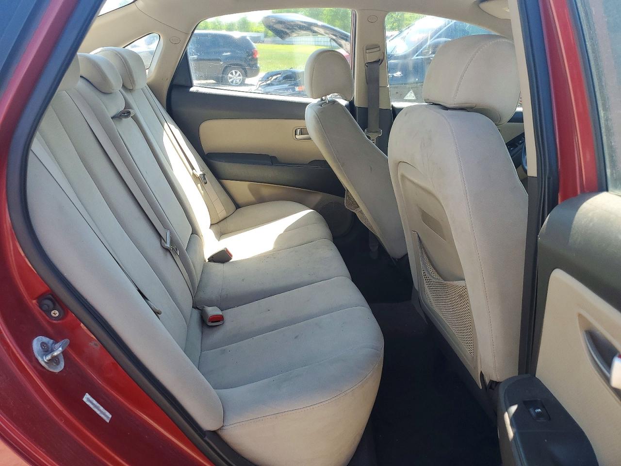 2008 Hyundai Elantra Gls Red vin: KMHDU46D88U546018