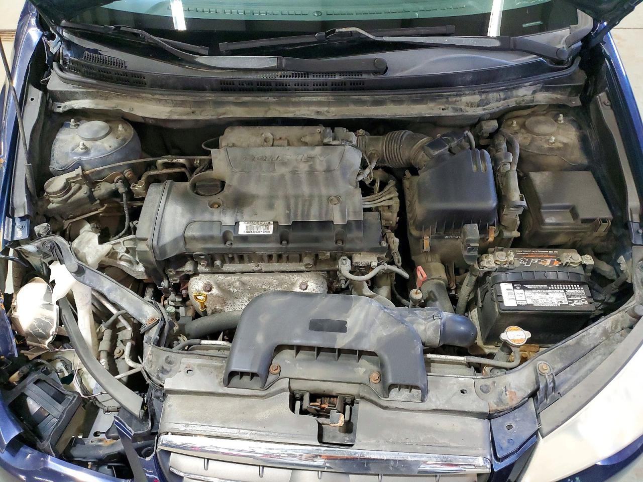 2008 Hyundai Elantra Gls Blue vin: KMHDU46D88U564387