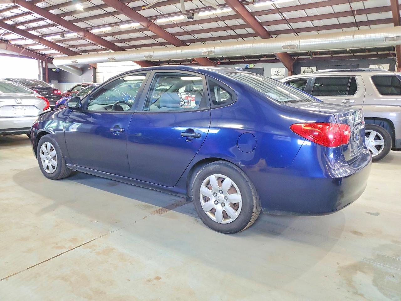 2008 Hyundai Elantra Gls Blue vin: KMHDU46D88U564387