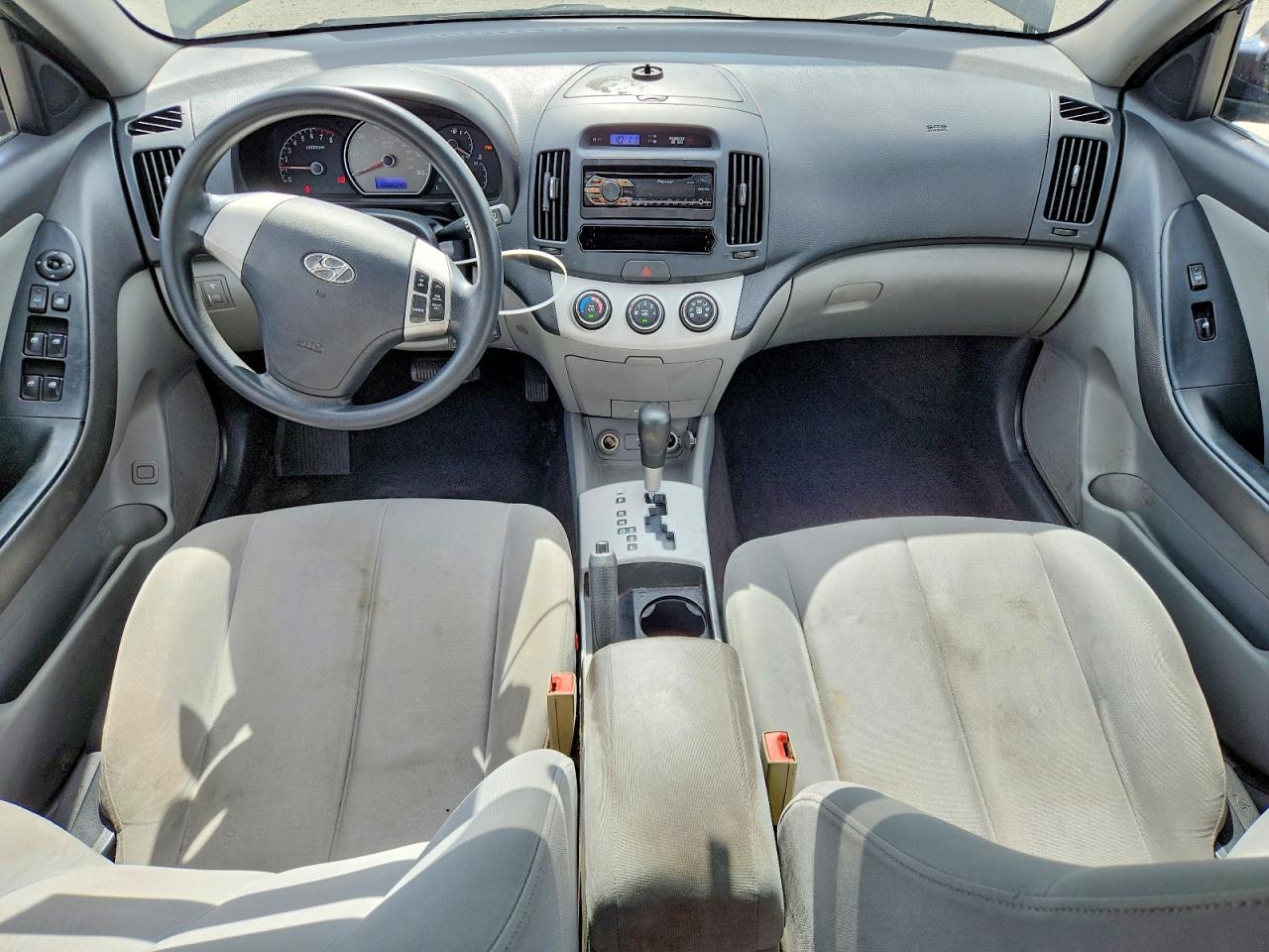 2008 Hyundai Elantra Gls Black vin: KMHDU46D88U587572
