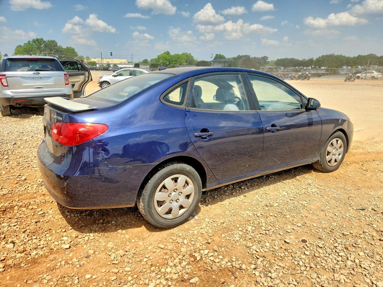 2009 Hyundai Elantra Gls Blue vin: KMHDU46D89U606672