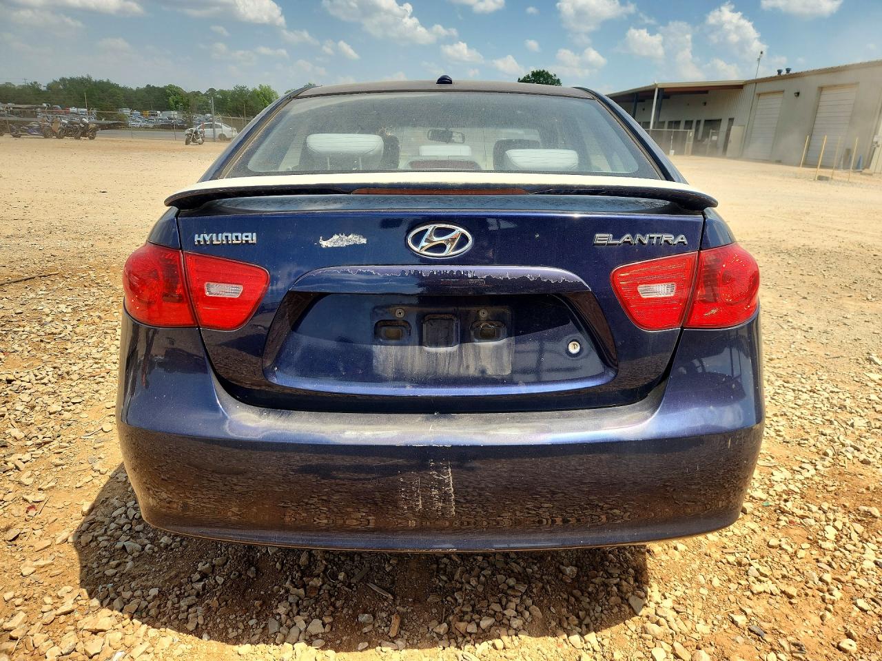 2009 Hyundai Elantra Gls Blue vin: KMHDU46D89U606672