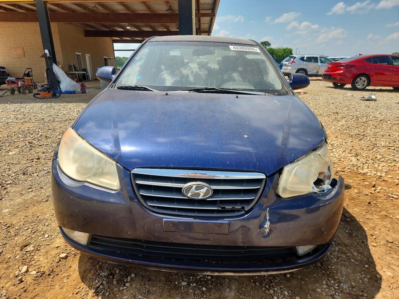 2009 Hyundai Elantra Gls Blue vin: KMHDU46D89U606672