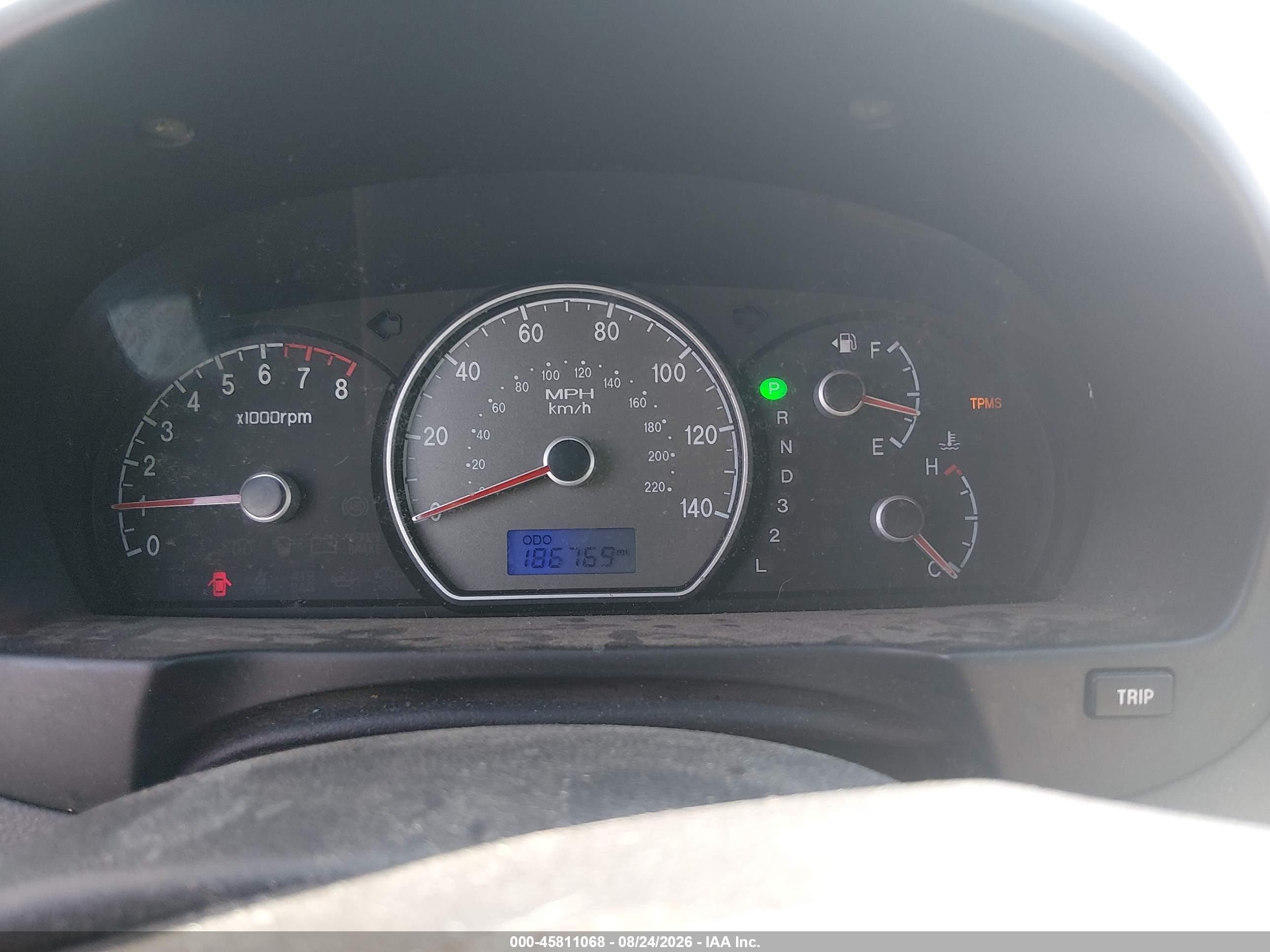 2009 Hyundai Elantra Gls Red vin: KMHDU46D89U607210