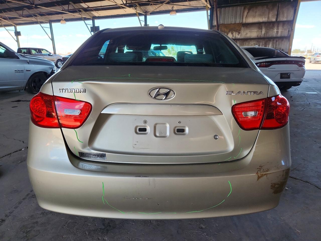 2009 Hyundai Elantra Gls Gold vin: KMHDU46D89U628218