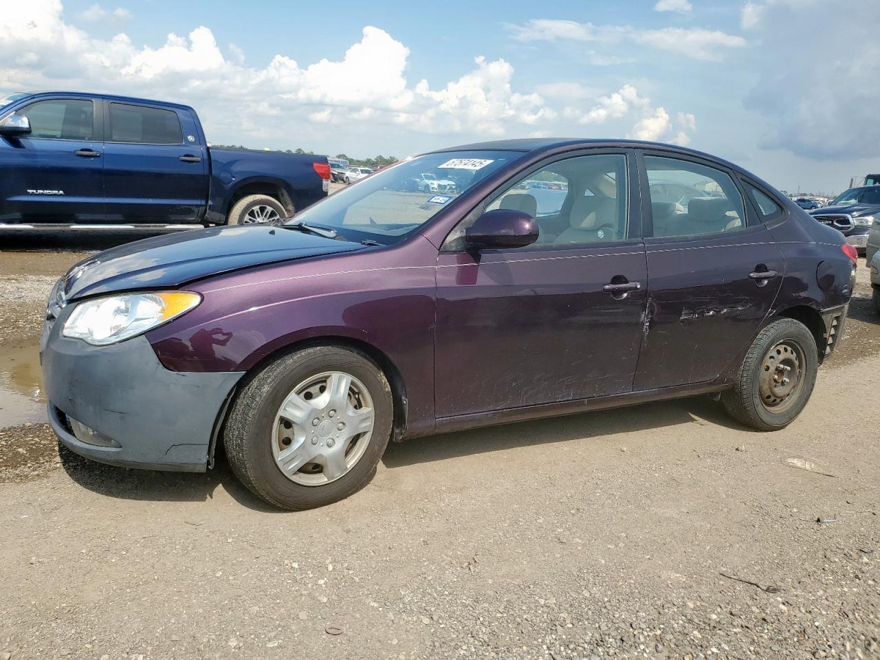 2009 Hyundai Elantra Gls Gls Maroon vin: KMHDU46D89U662434