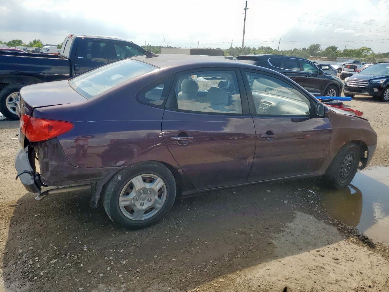 2009 Hyundai Elantra Gls Gls Maroon vin: KMHDU46D89U662434