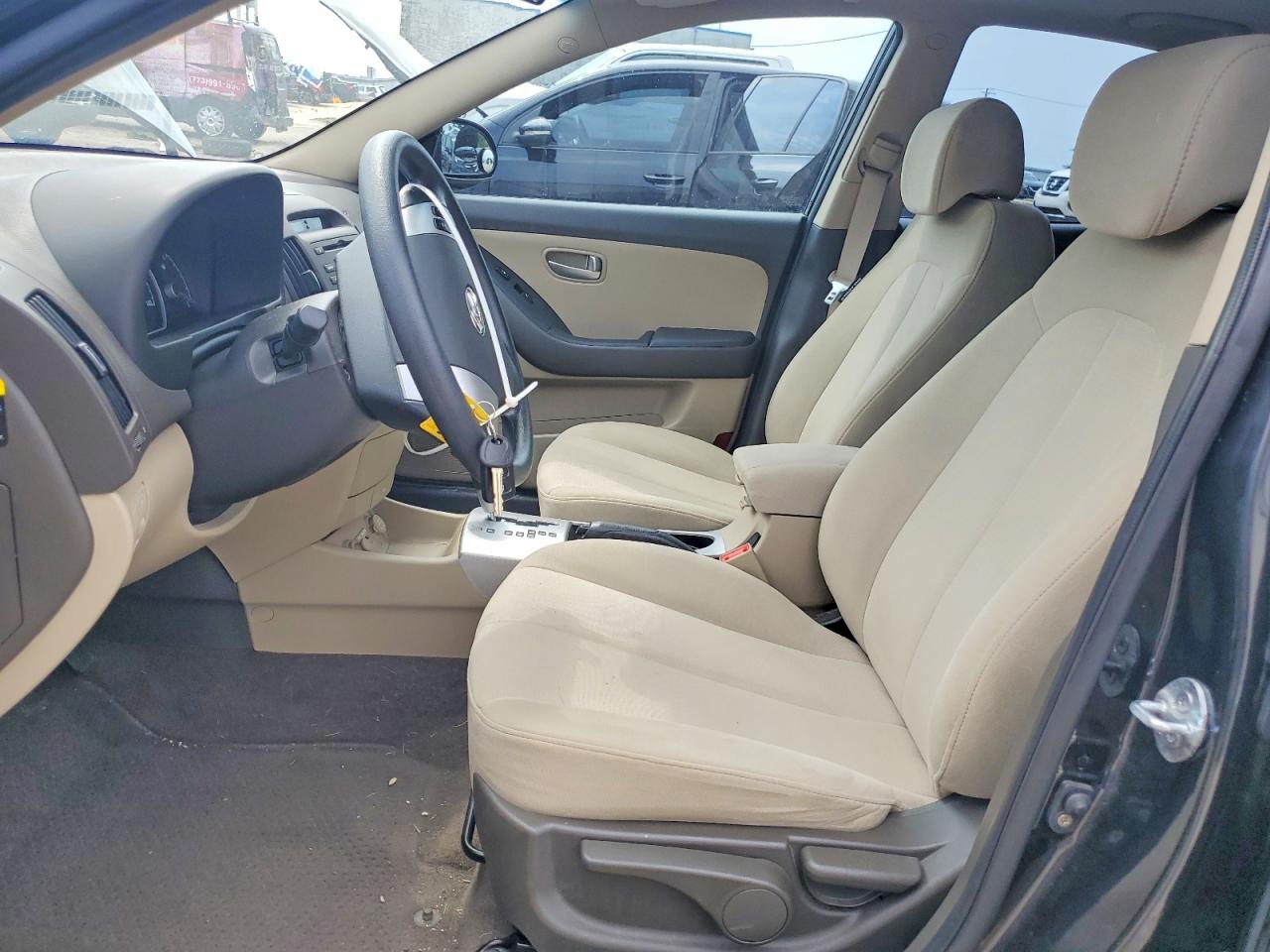 2009 Hyundai Elantra Gls Black vin: KMHDU46D89U673370
