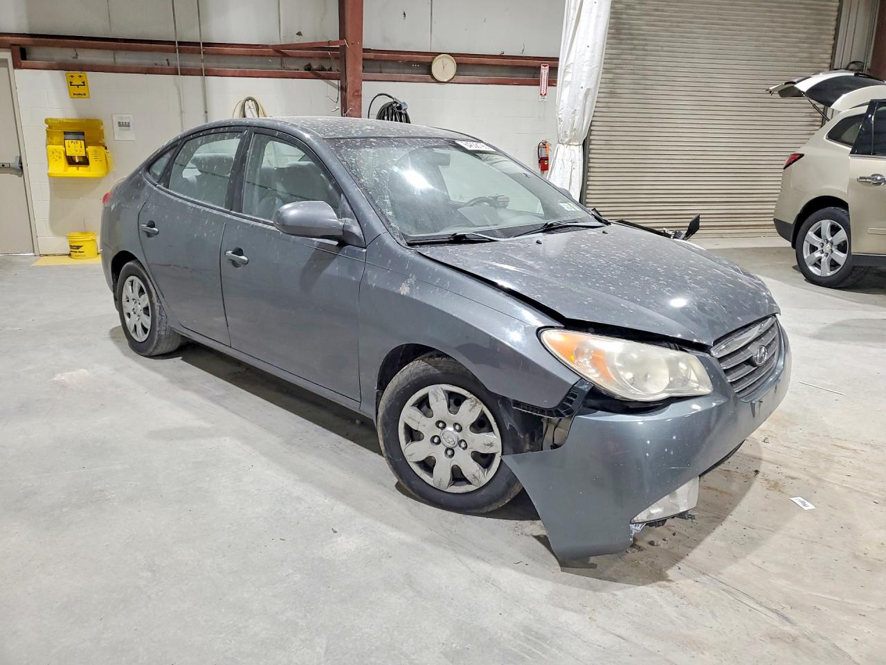 2009 Hyundai Elantra Gls Gray vin: KMHDU46D89U691495