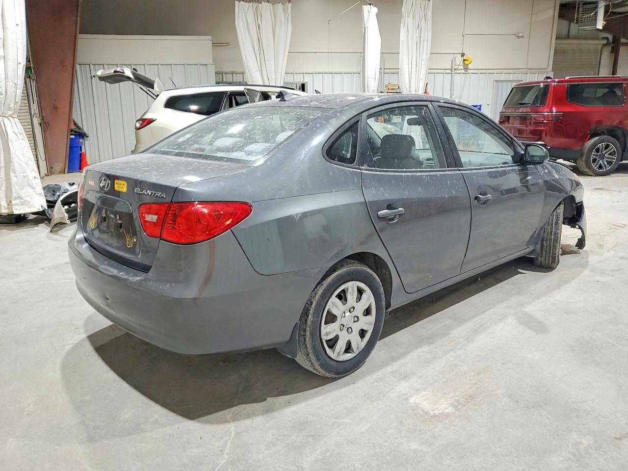 2009 Hyundai Elantra Gls Gray vin: KMHDU46D89U691495