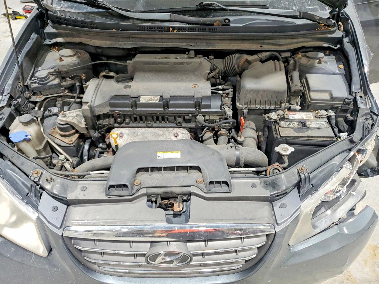 2009 Hyundai Elantra Gls Gray vin: KMHDU46D89U691495