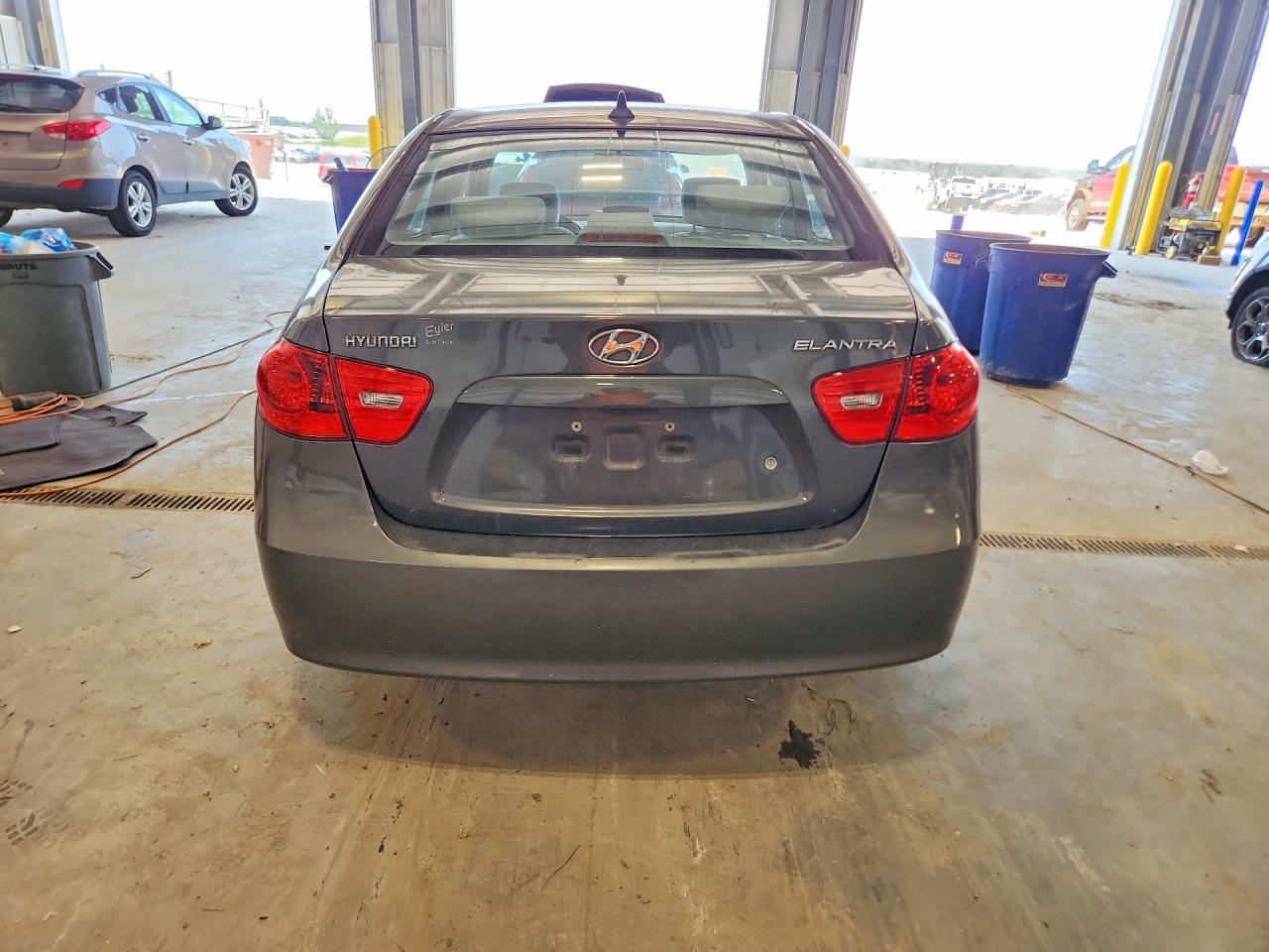 2009 Hyundai Elantra Gls Gray vin: KMHDU46D89U706688