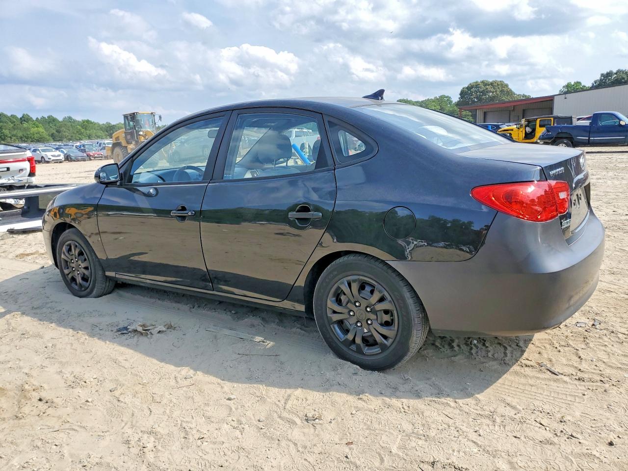 2009 Hyundai Elantra Gls Black vin: KMHDU46D89U739951