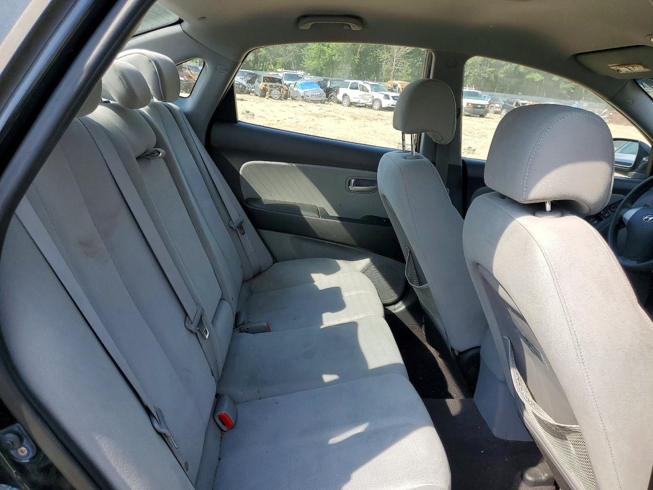 2009 Hyundai Elantra Gls Black vin: KMHDU46D89U739951