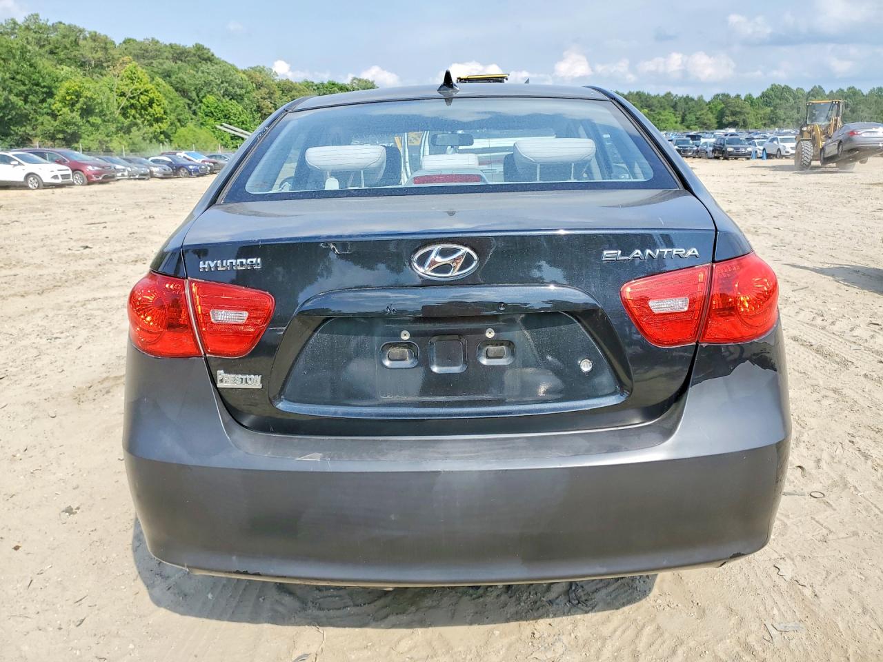 2009 Hyundai Elantra Gls Black vin: KMHDU46D89U739951