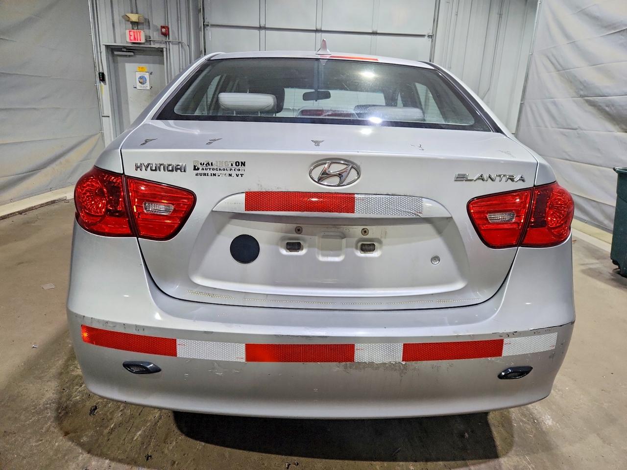 2009 Hyundai Elantra Gls Silver vin: KMHDU46D89U748567