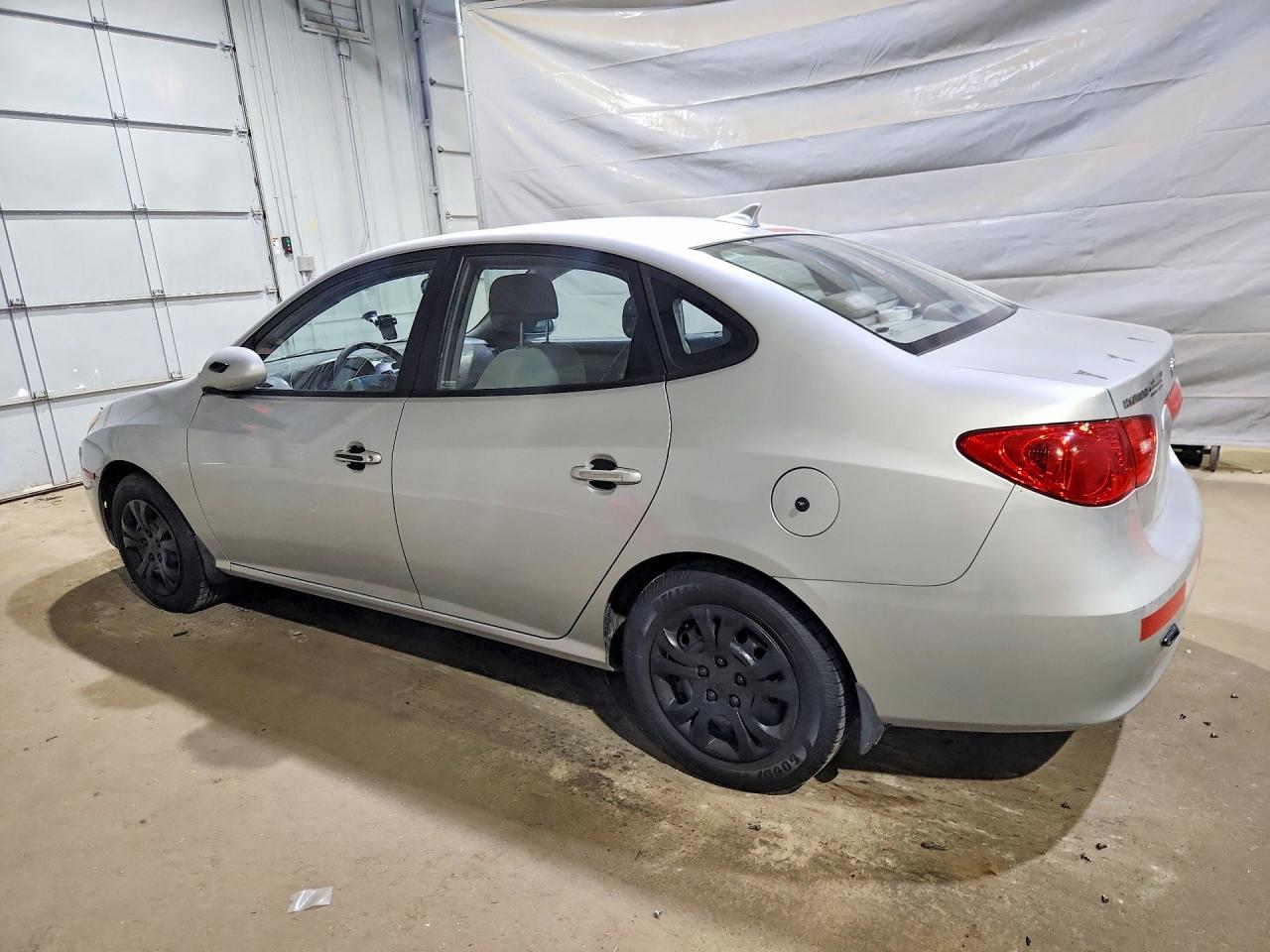 2009 Hyundai Elantra Gls Silver vin: KMHDU46D89U748567