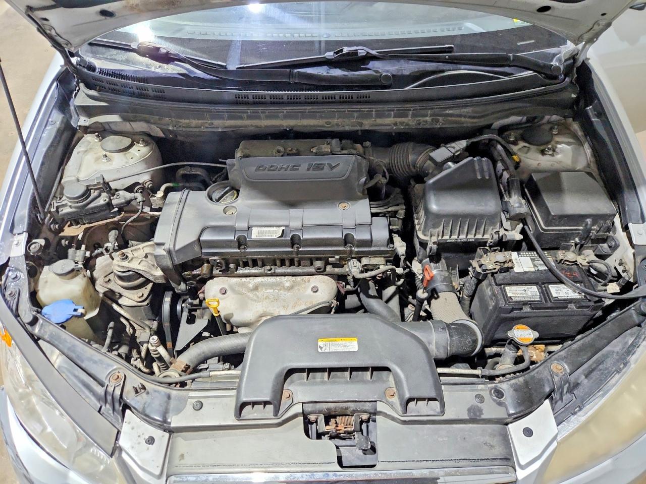 2009 Hyundai Elantra Gls Silver vin: KMHDU46D89U748567