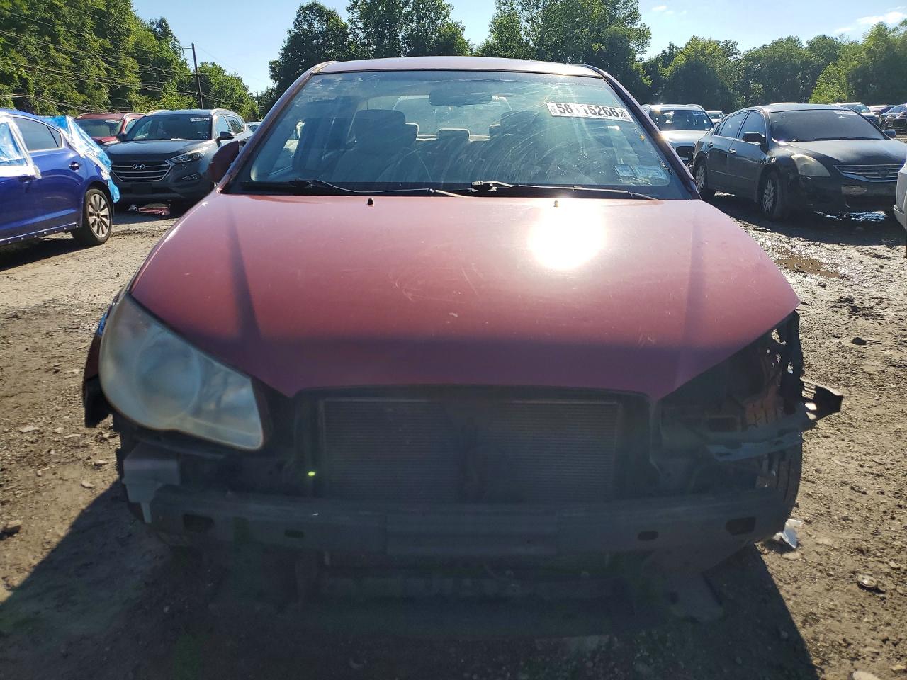 2009 Hyundai Elantra Gls Темно-бордовый vin: KMHDU46D89U788261