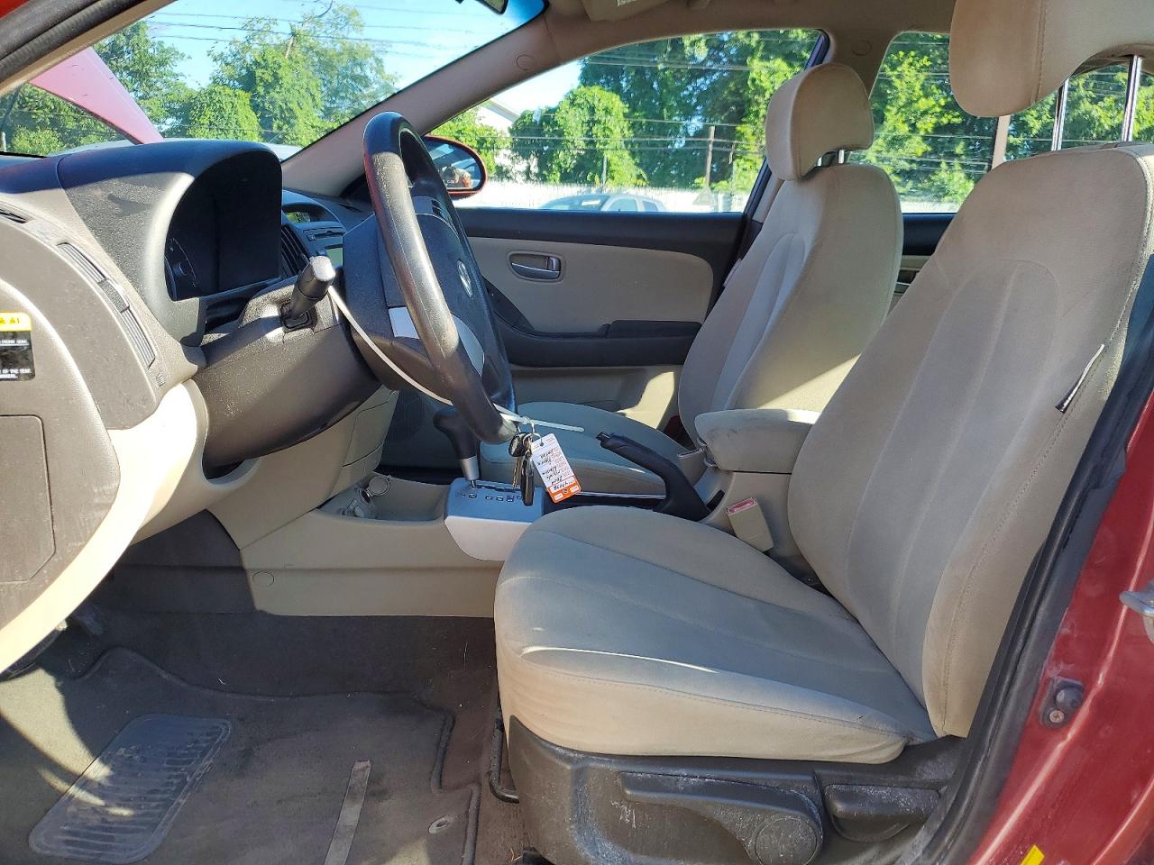 2009 Hyundai Elantra Gls Темно-бордовый vin: KMHDU46D89U788261