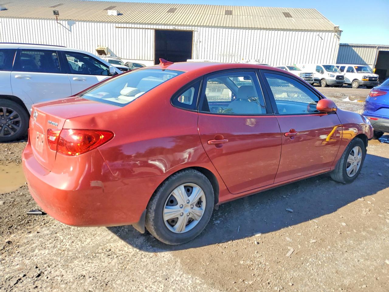 2009 Hyundai Elantra Gls Темно-бордовый vin: KMHDU46D89U788261