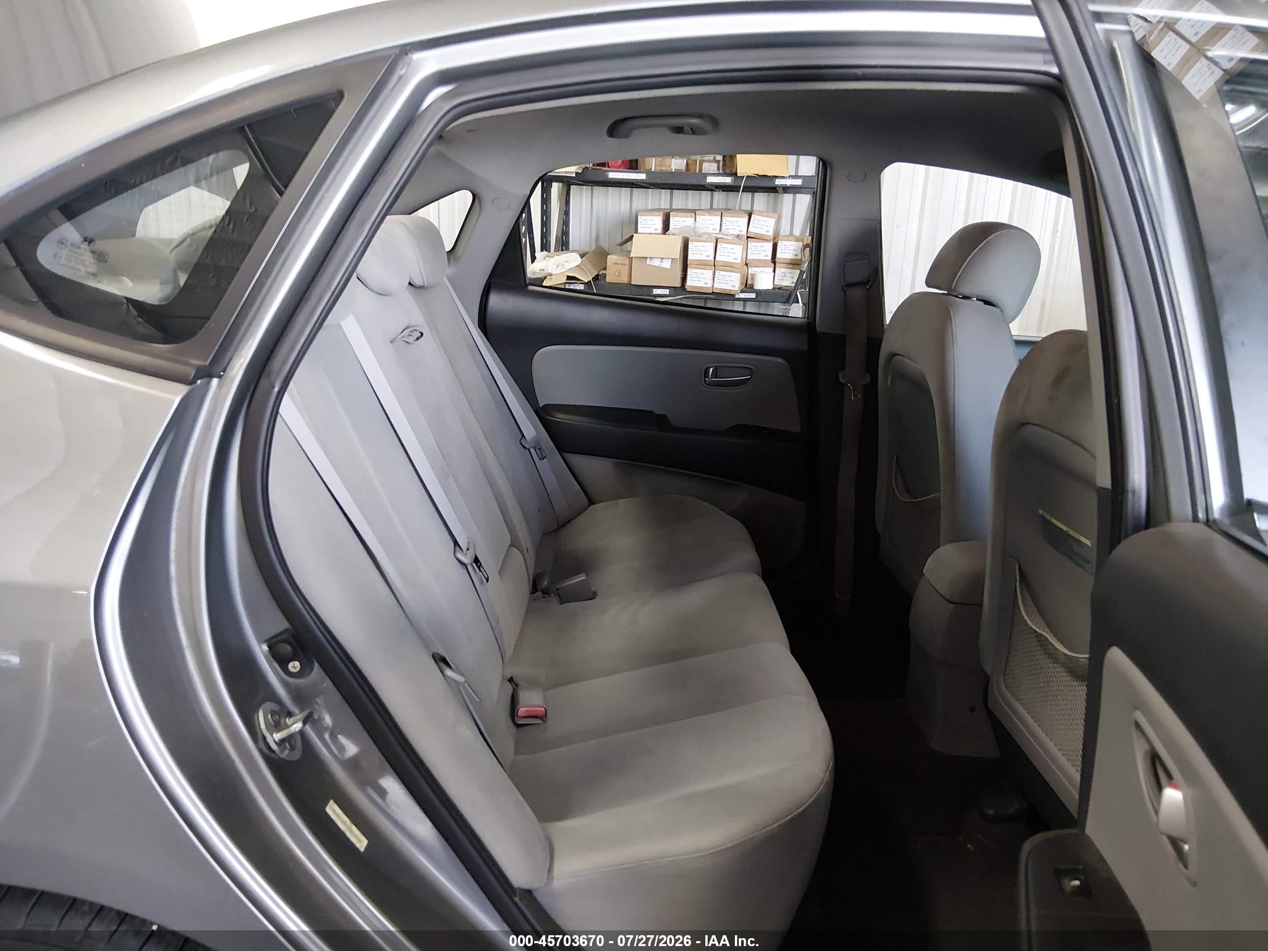 2009 Hyundai Elantra Gls Gray vin: KMHDU46D89U790169