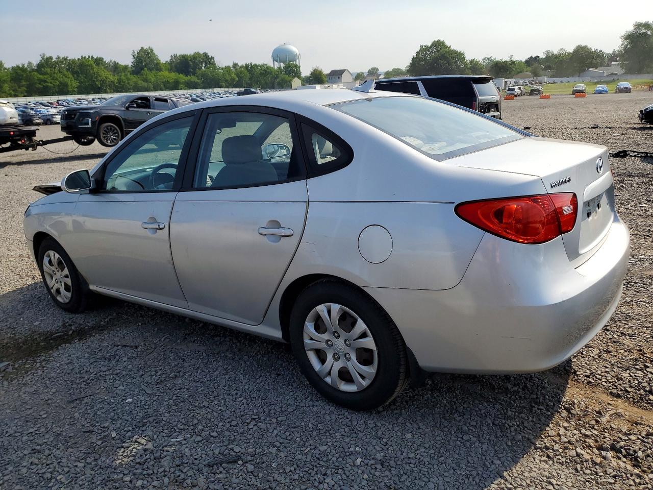 2009 Hyundai Elantra Gls Серебряный vin: KMHDU46D89U805950