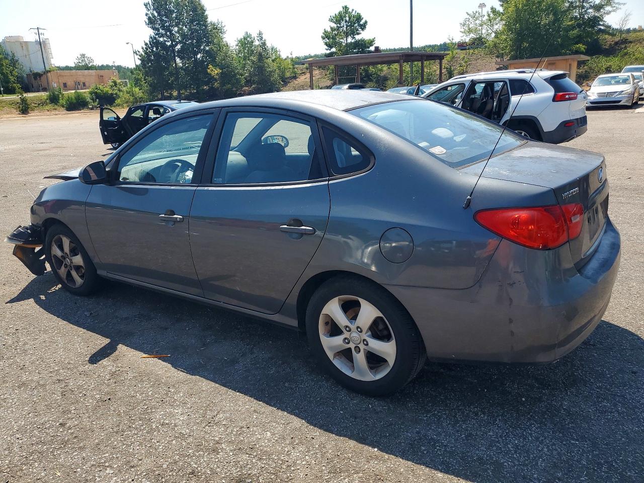 2007 Hyundai Elantra Gls Charcoal vin: KMHDU46D97U063149