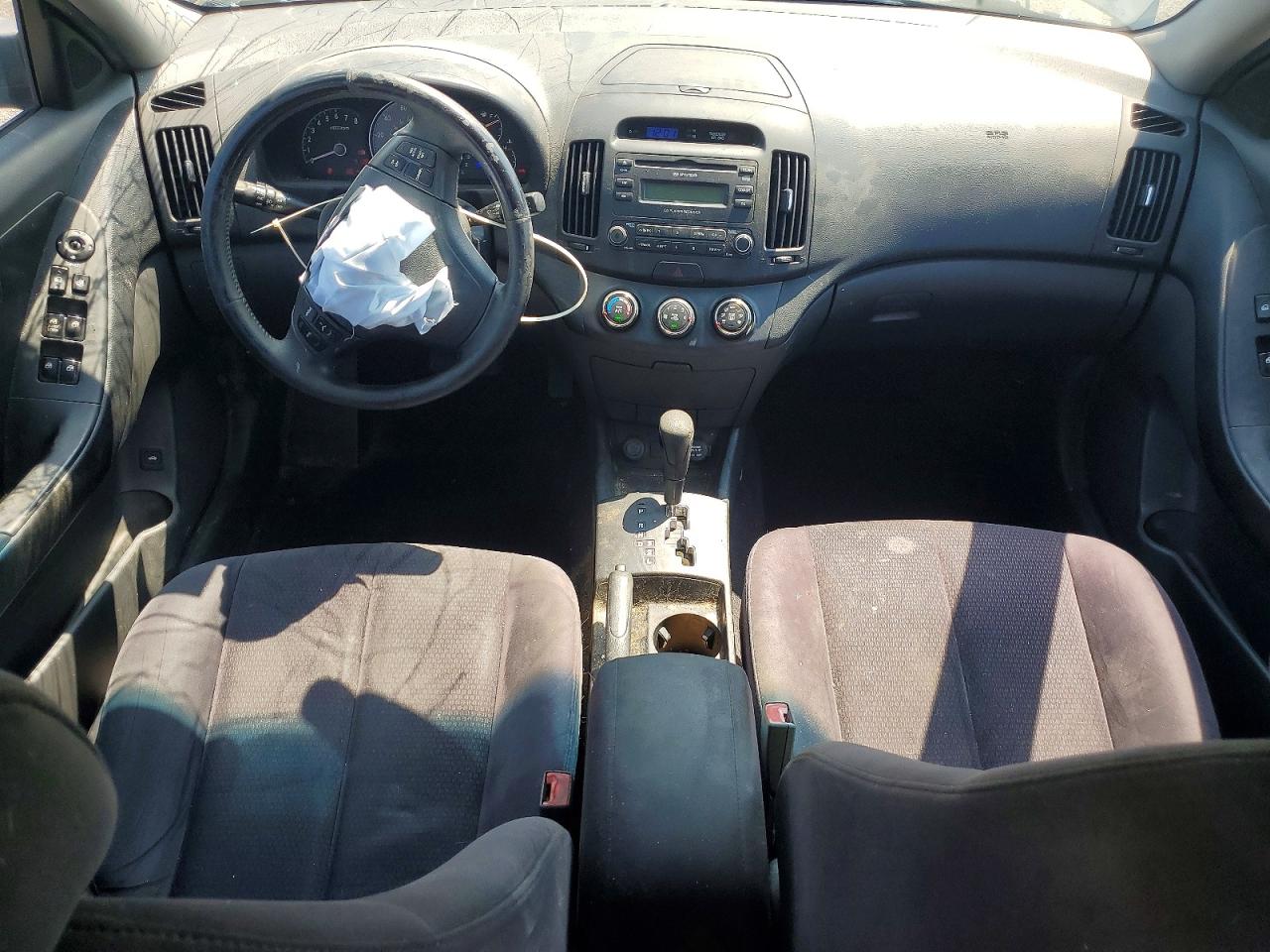 2007 Hyundai Elantra Gls Charcoal vin: KMHDU46D97U063149