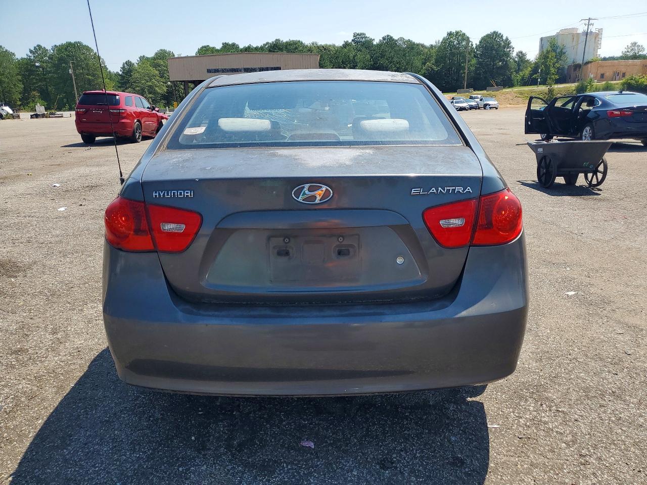2007 Hyundai Elantra Gls Charcoal vin: KMHDU46D97U063149