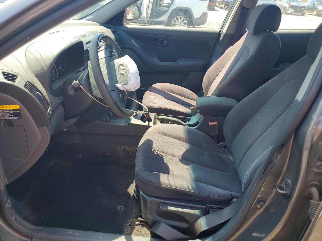 2007 Hyundai Elantra Gls Charcoal vin: KMHDU46D97U063149