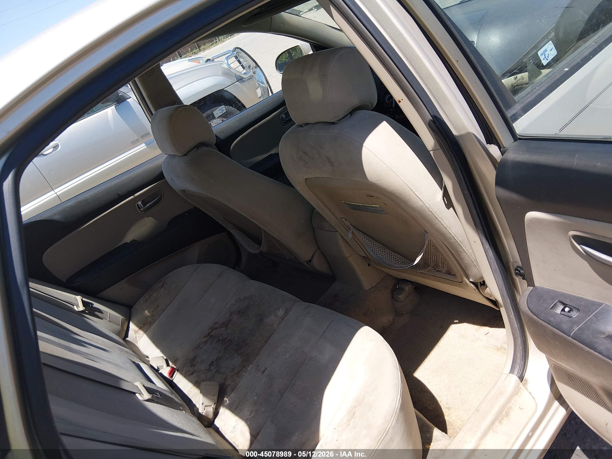 2007 Hyundai Elantra Gls/limited/se Brown vin: KMHDU46D97U067430