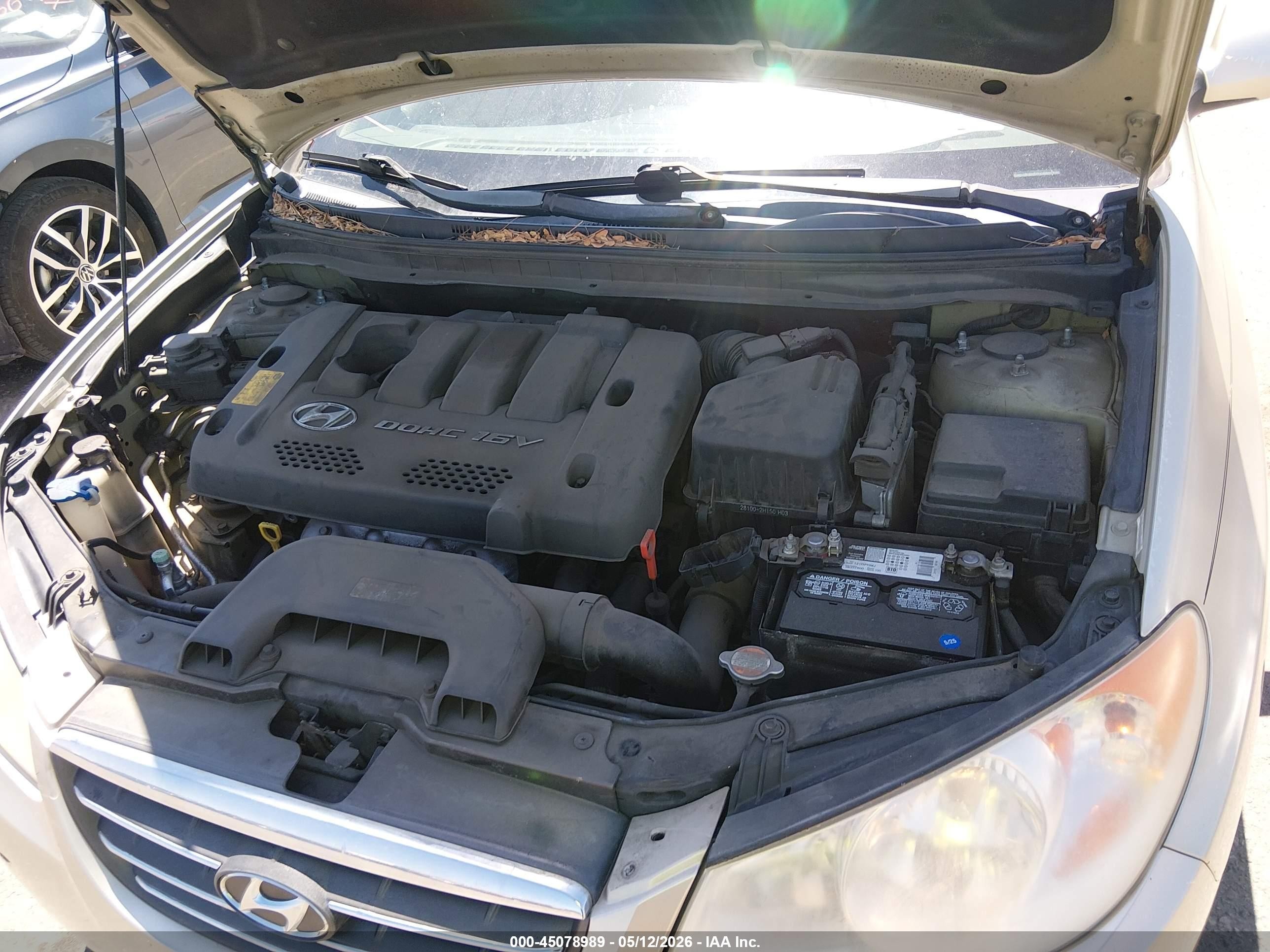 2007 Hyundai Elantra Gls/limited/se Brown vin: KMHDU46D97U067430