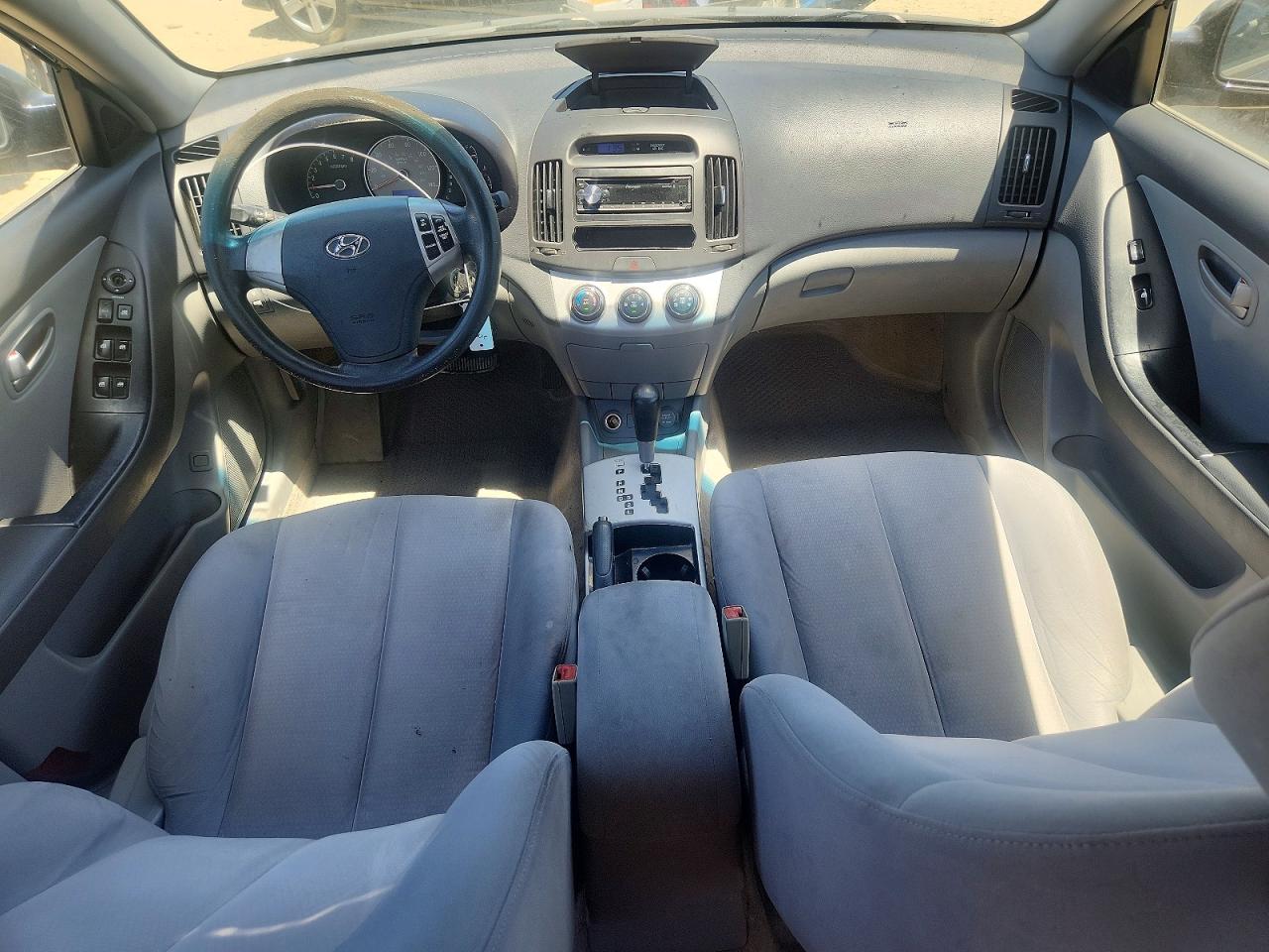 2007 Hyundai Elantra Gls Черный vin: KMHDU46D97U084695