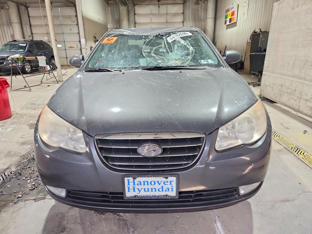 2007 Hyundai Elantra Gls Charcoal vin: KMHDU46D97U170072
