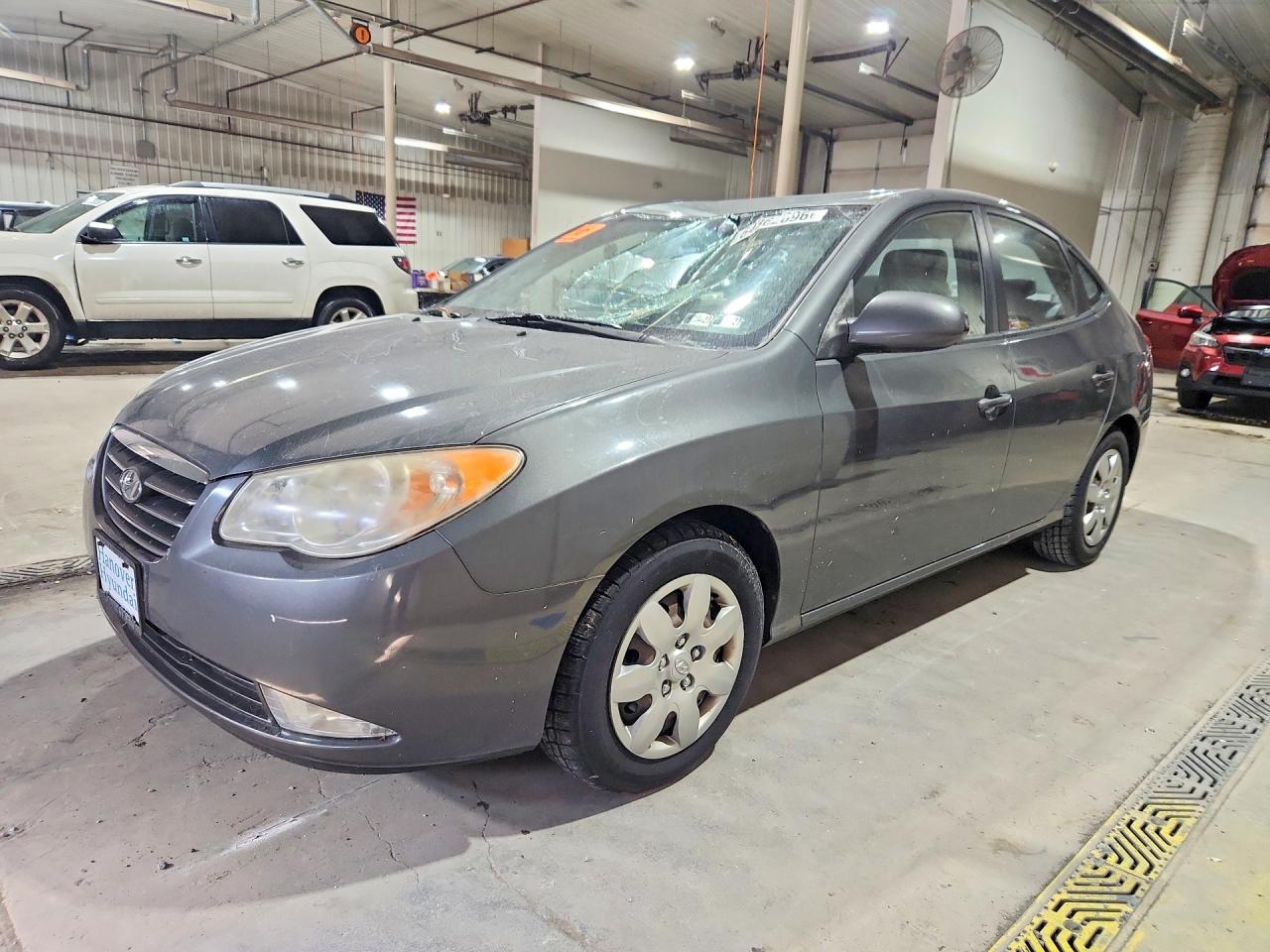 2007 Hyundai Elantra Gls Charcoal vin: KMHDU46D97U170072