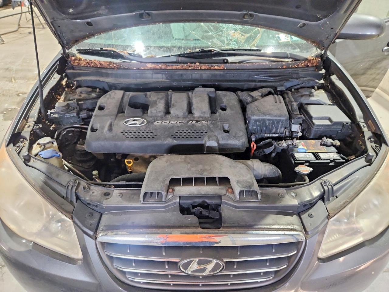 2007 Hyundai Elantra Gls Charcoal vin: KMHDU46D97U170072