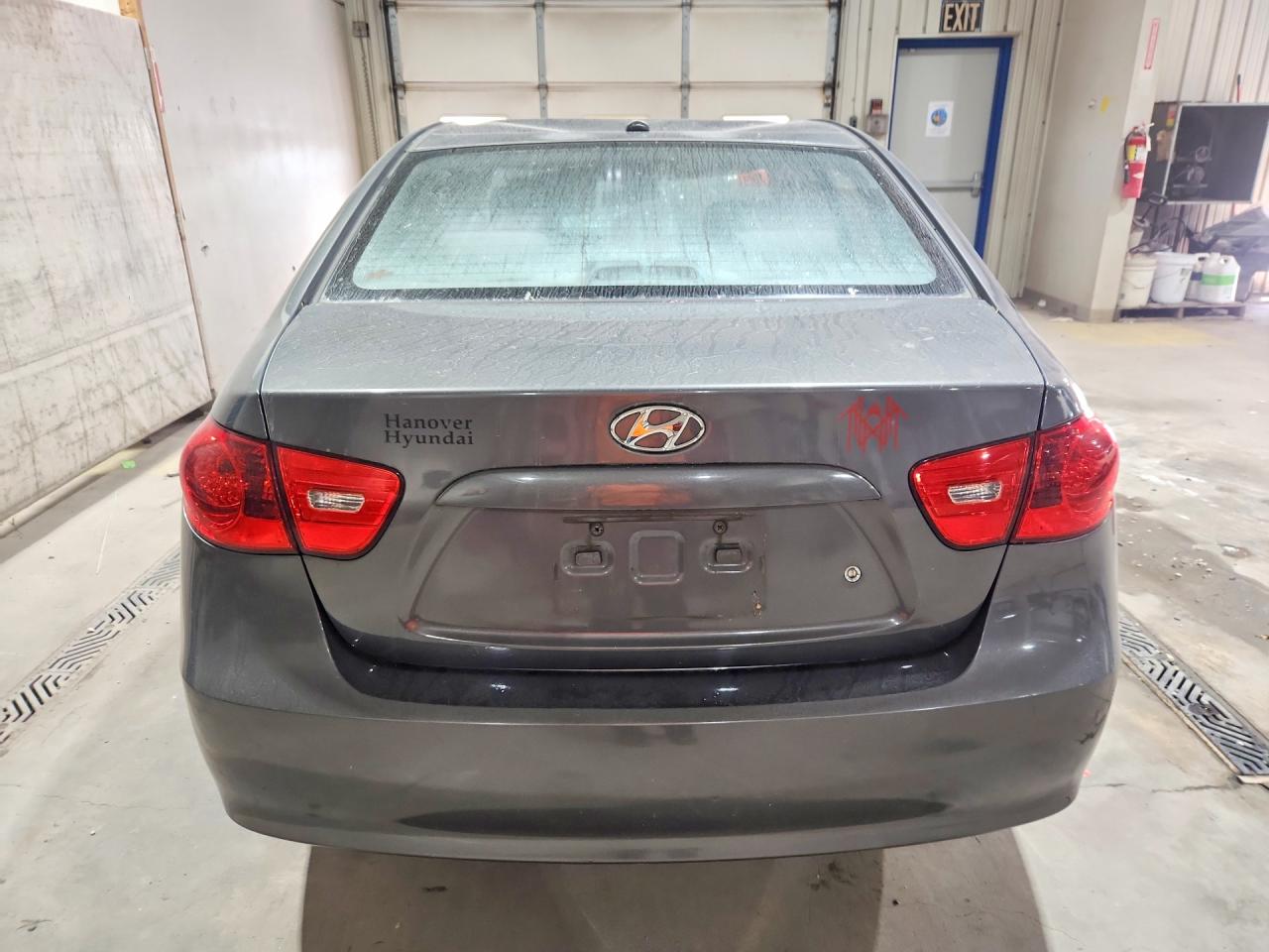 2007 Hyundai Elantra Gls Charcoal vin: KMHDU46D97U170072