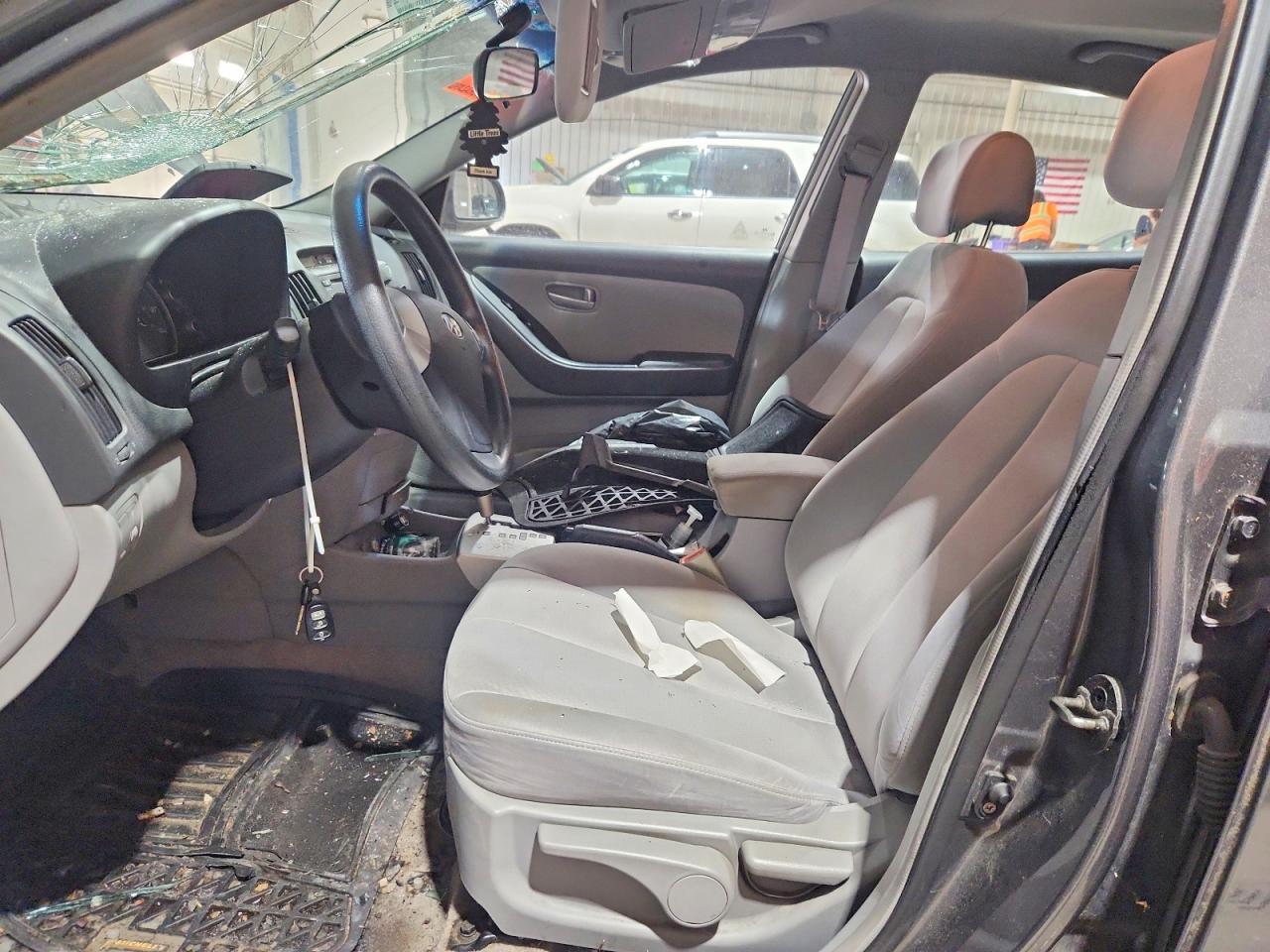 2007 Hyundai Elantra Gls Charcoal vin: KMHDU46D97U170072