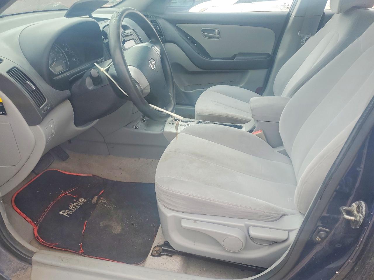2007 Hyundai Elantra Gls Blue vin: KMHDU46D97U207170