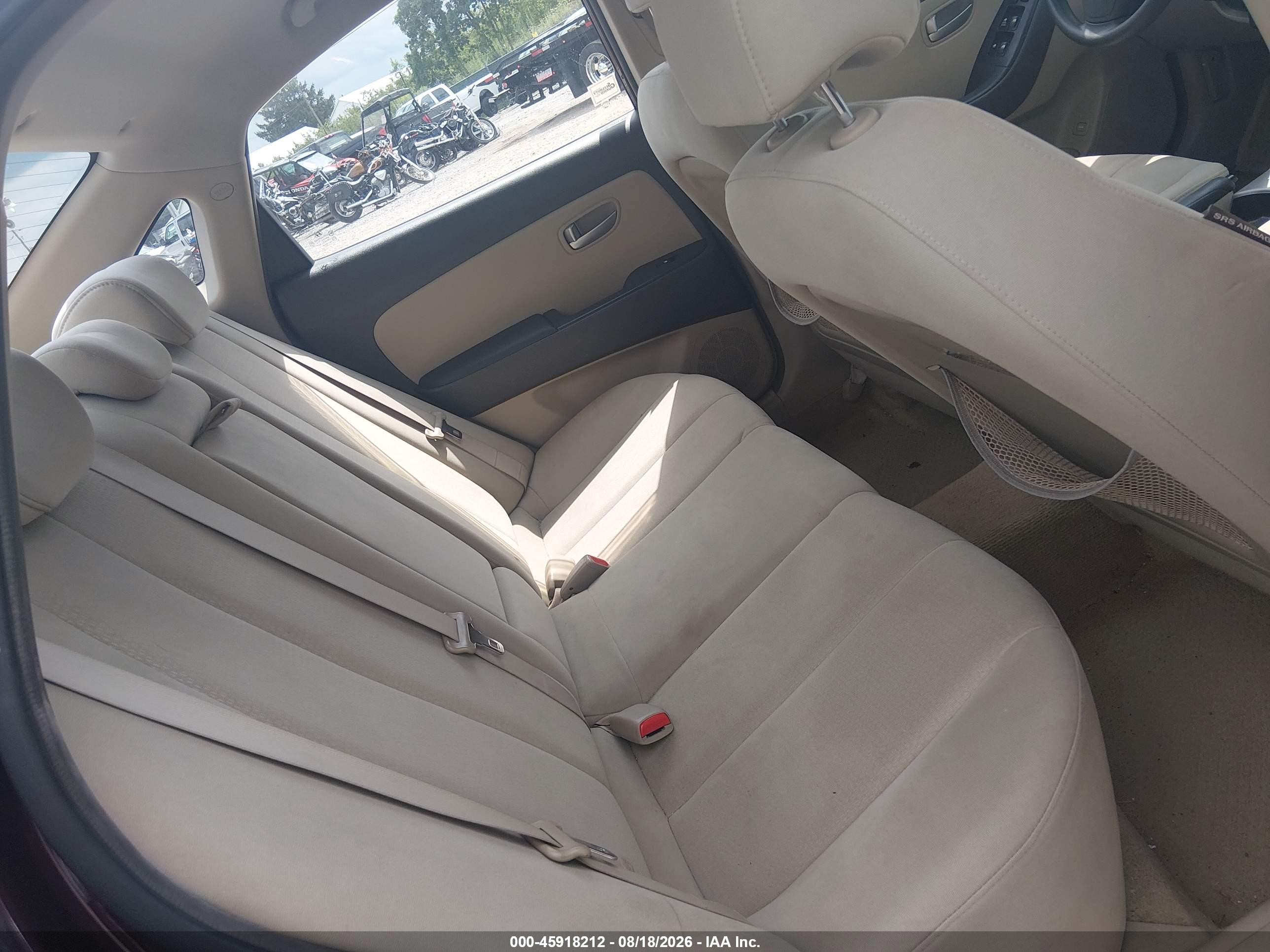 2008 Hyundai Elantra Gls/se Purple vin: KMHDU46D98U286289
