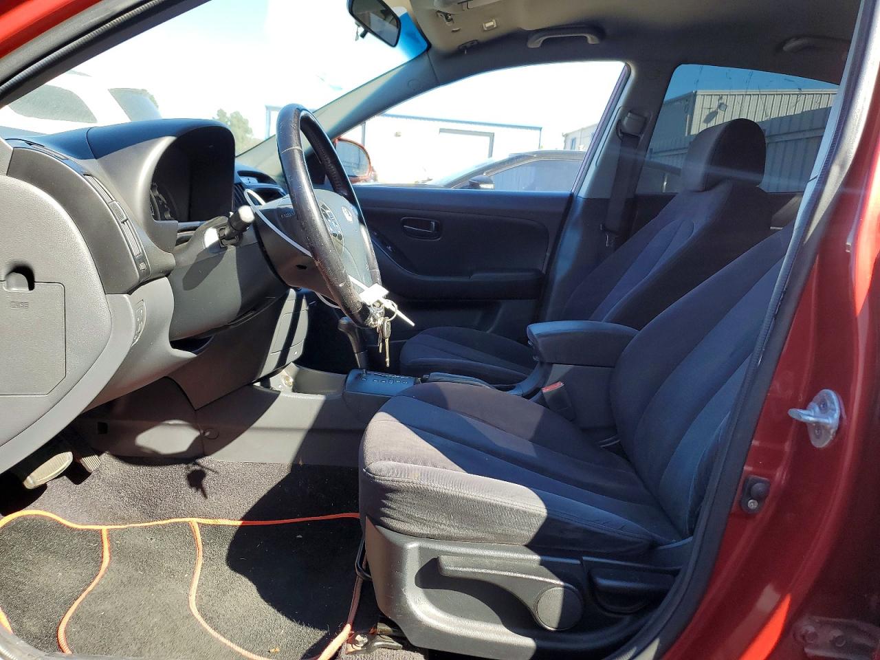 2008 Hyundai Elantra Gls Red vin: KMHDU46D98U305844